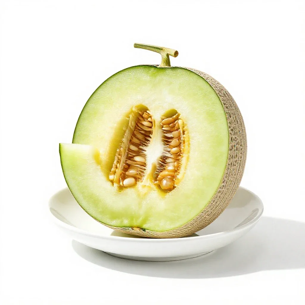 Melon isolated on a white background