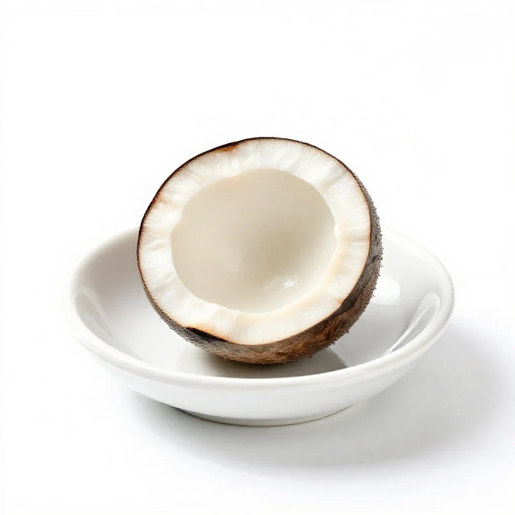 Palm nut isolated on a white background