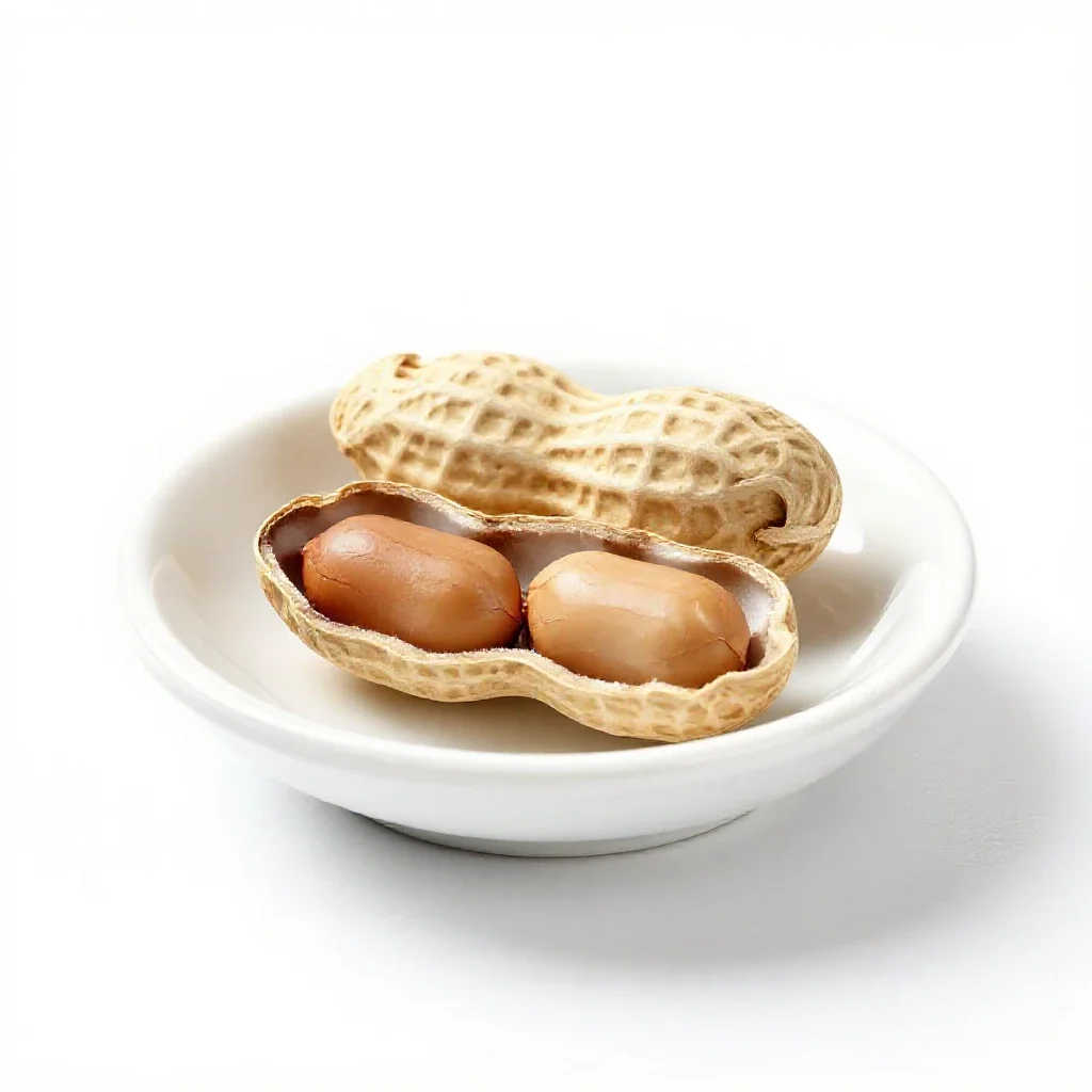 Peanut isolated on a white background