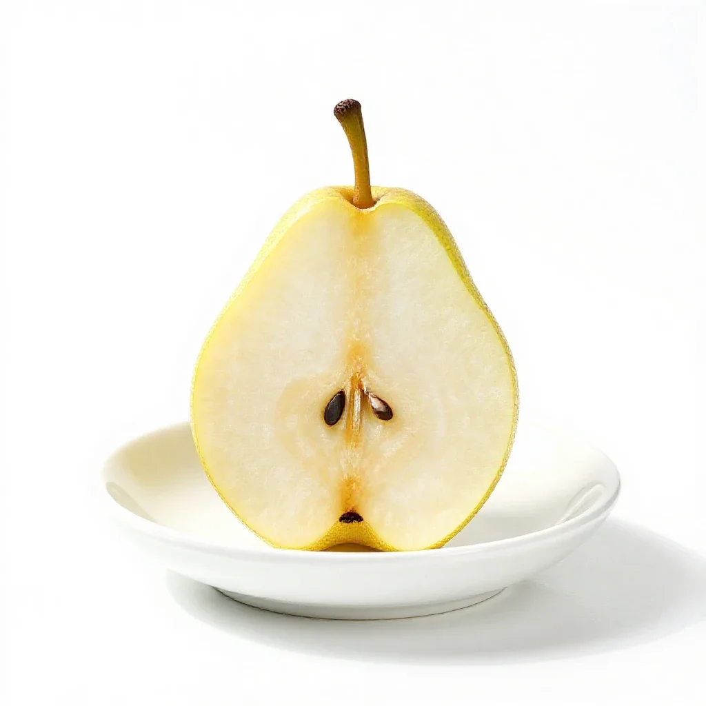 Pear isolated on a white background