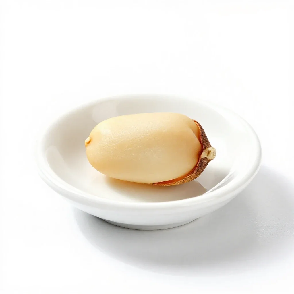 Pine nut isolated on a white background