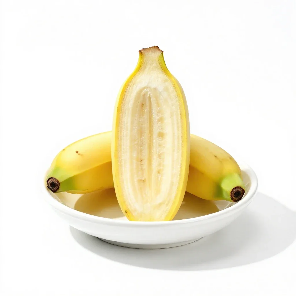 Plantain isolated on a white background