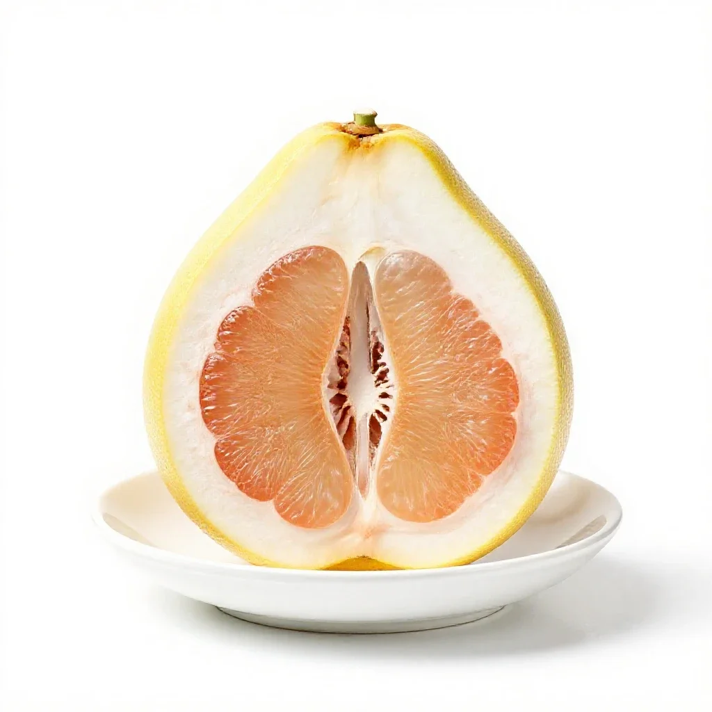 Pomelo isolated on a white background