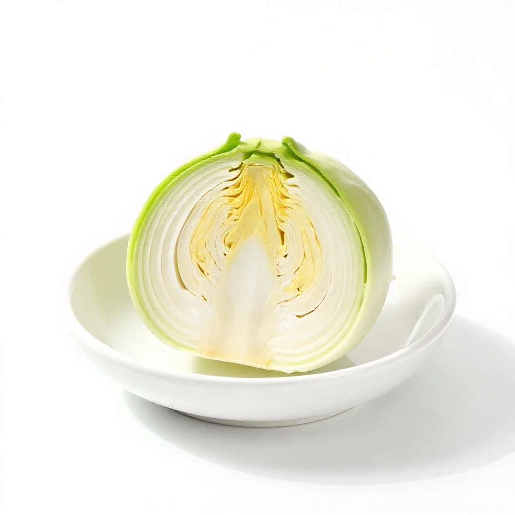 Potherb isolated on a white background