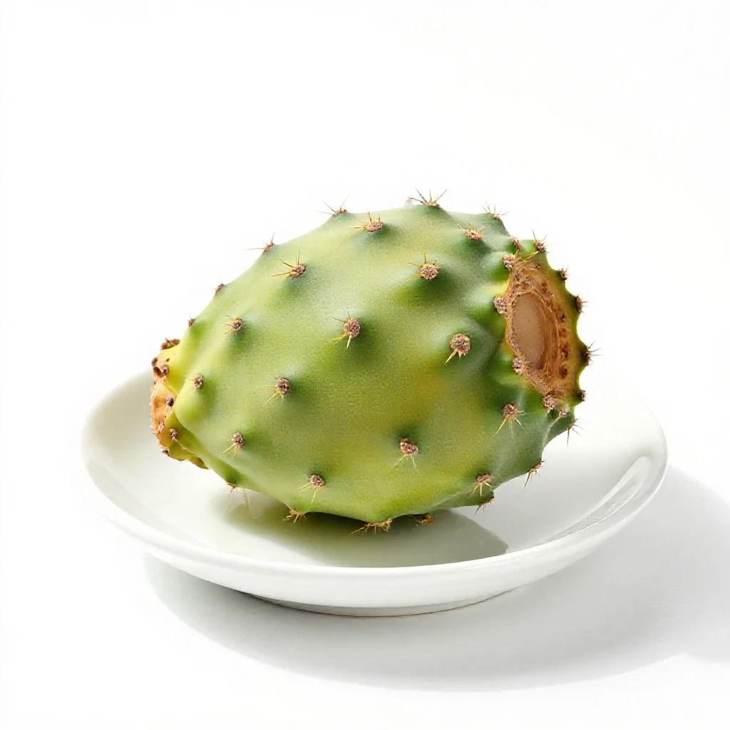 Prickly pear isolated on a white background