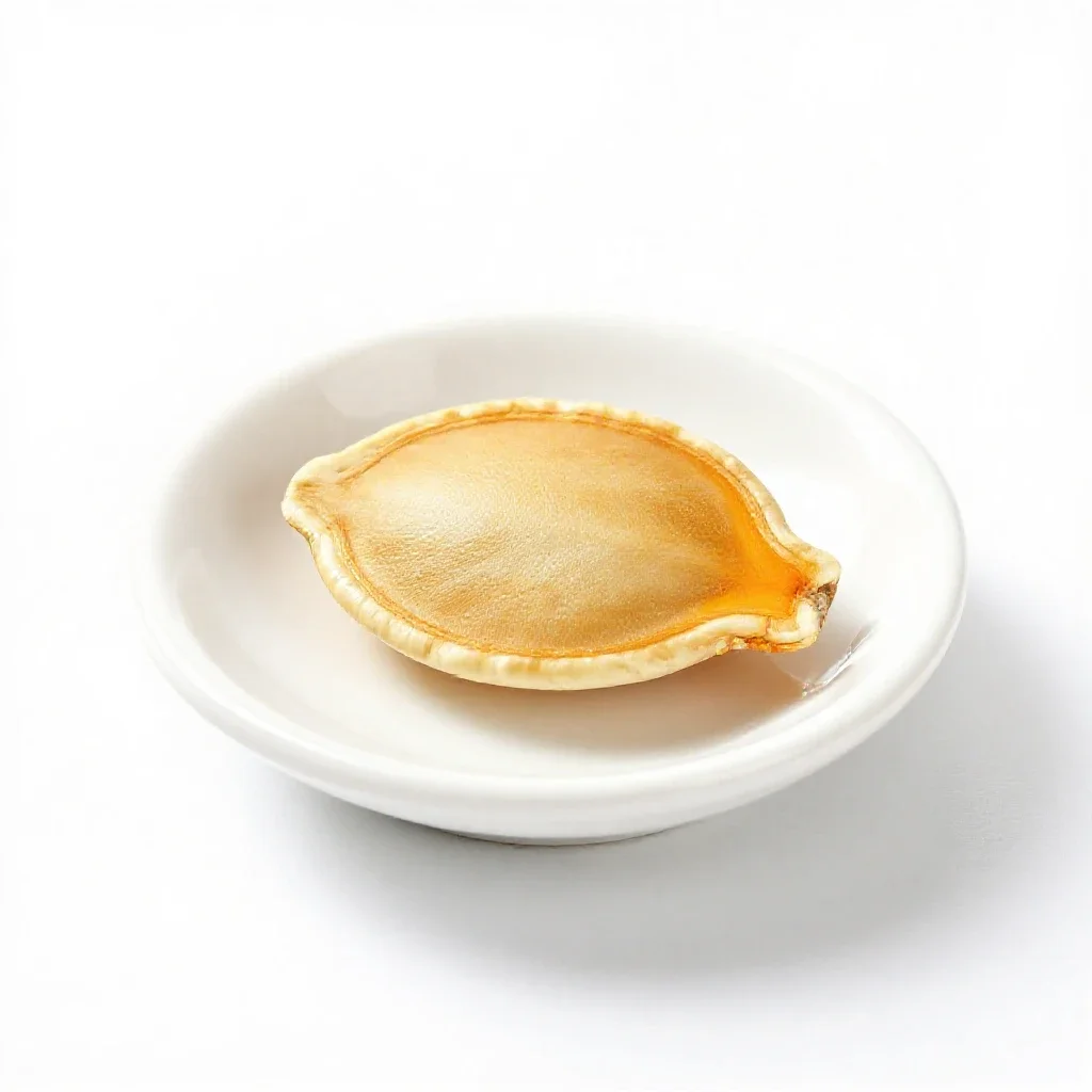 Pumpkin seed isolated on a white background