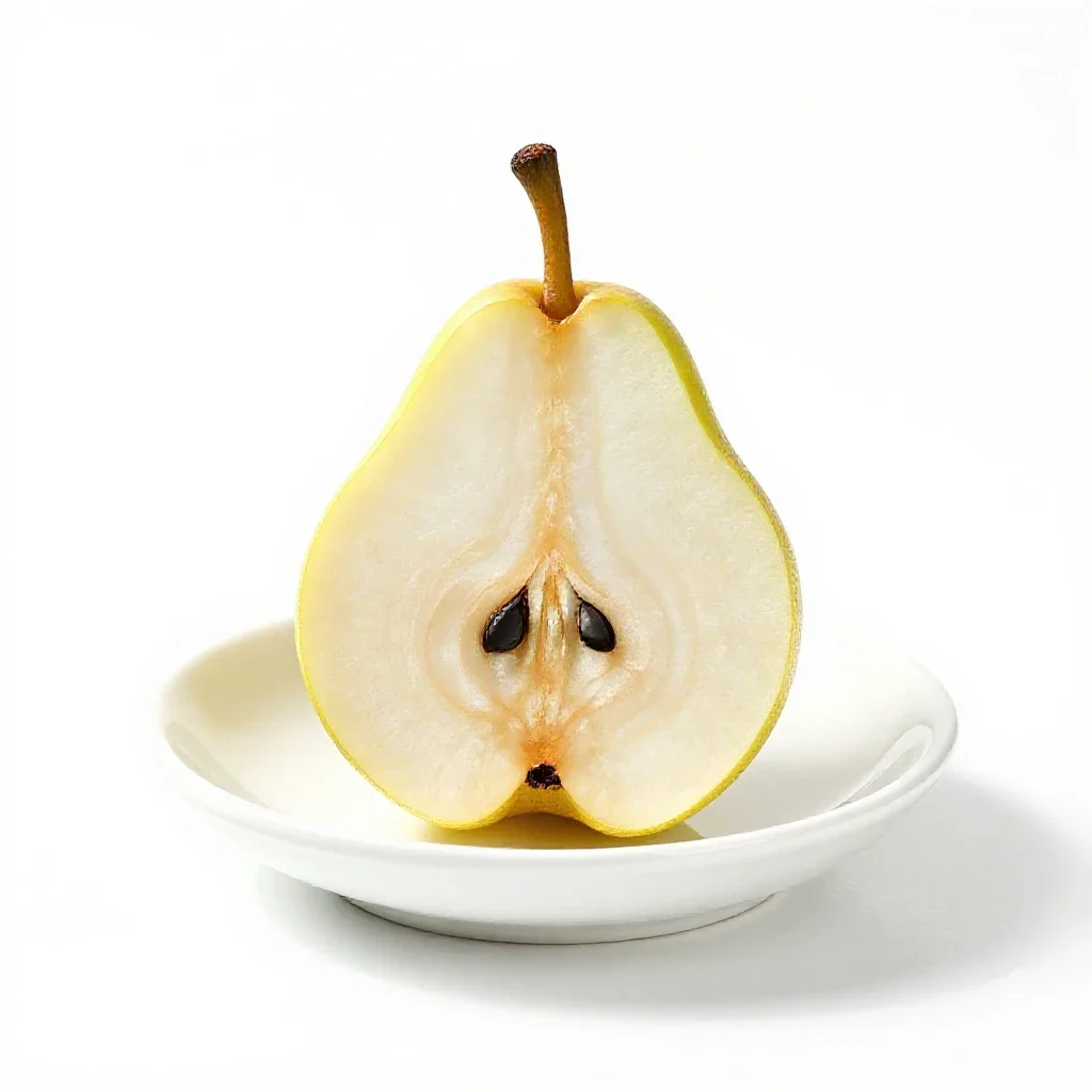 Quince isolated on a white background