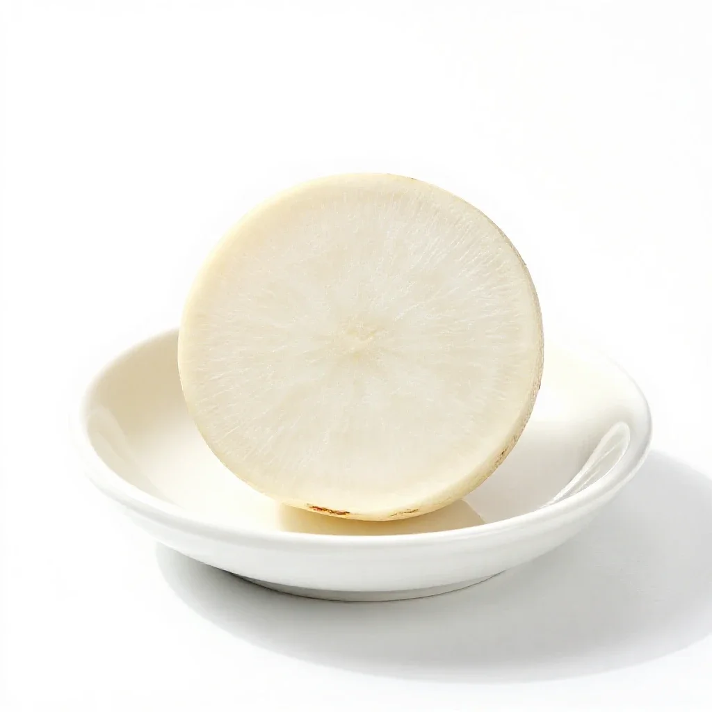 Radish isolated on a white background