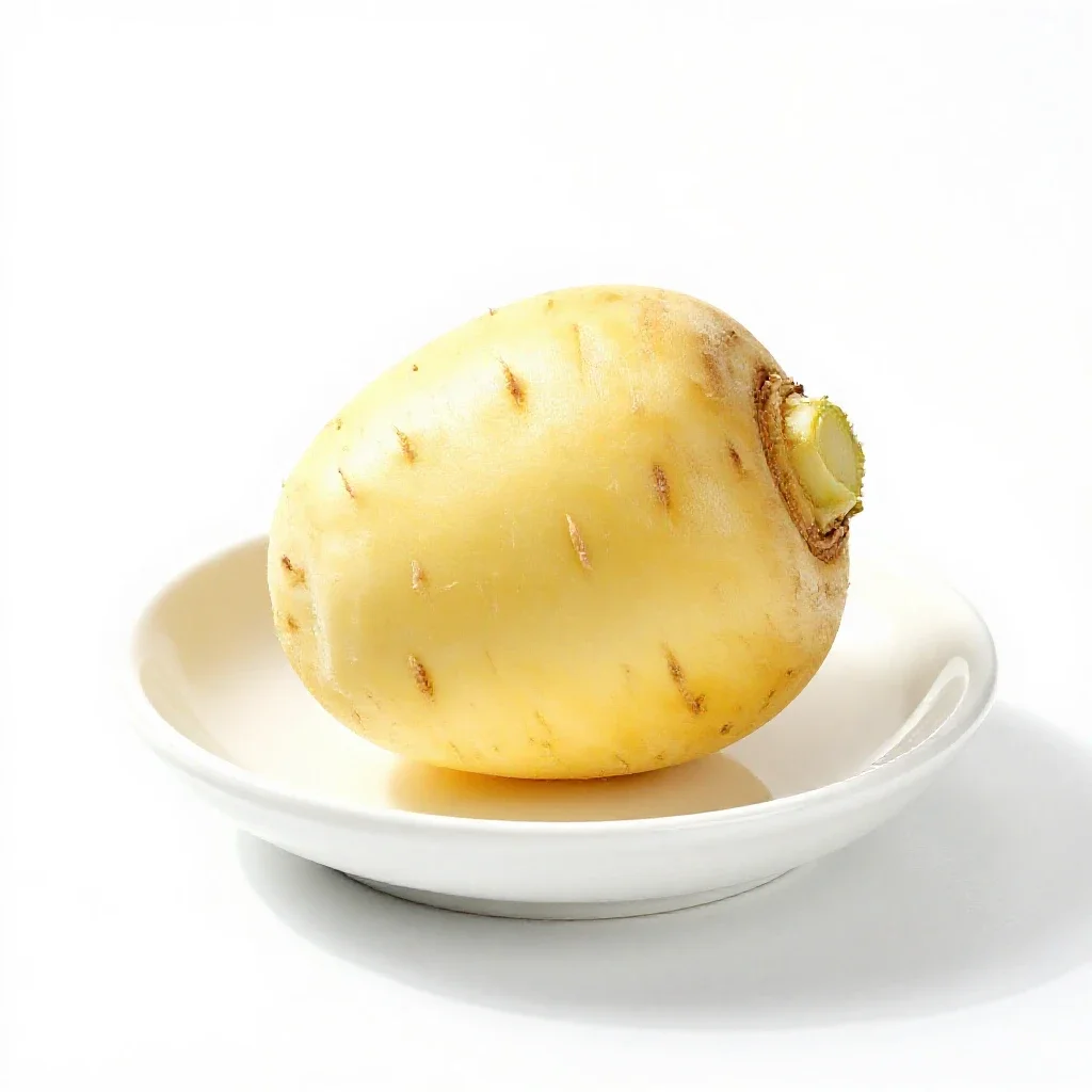 Rutabaga isolated on a white background