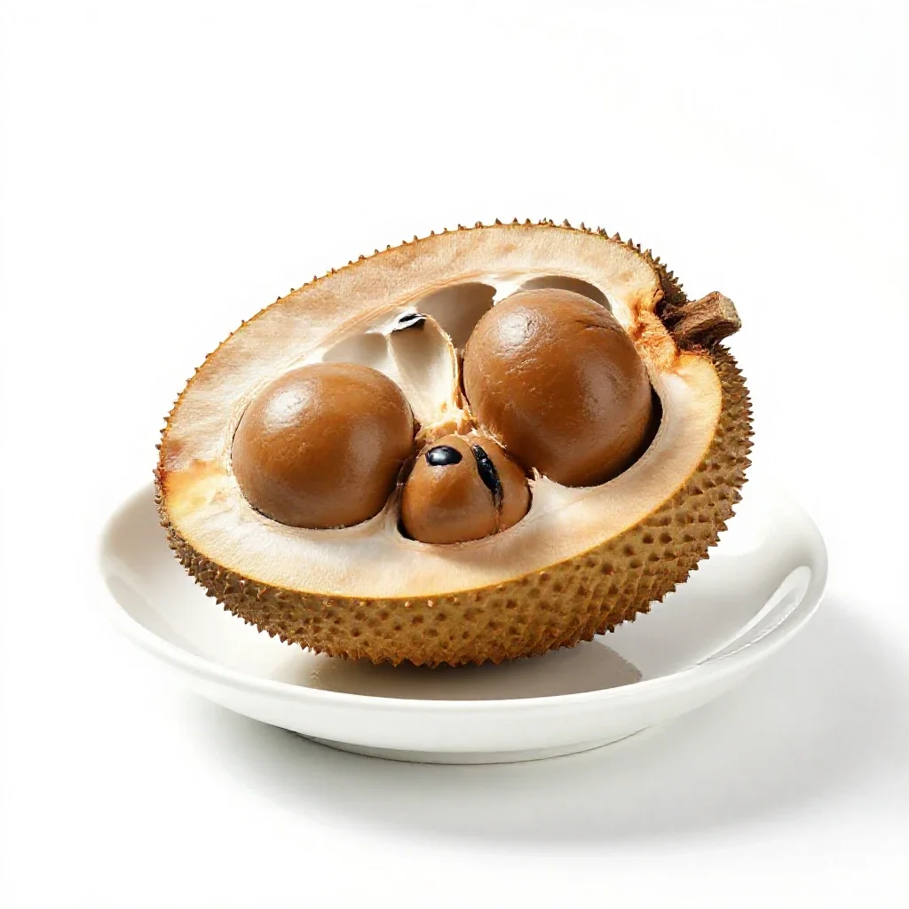 Sapodilla isolated on a white background