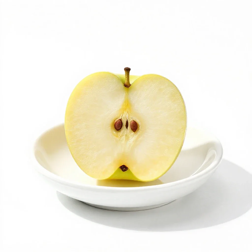 Simple fruit isolated on a white background