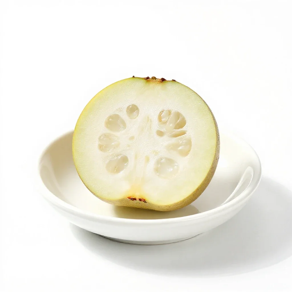 Solanaceous vegetable isolated on a white background