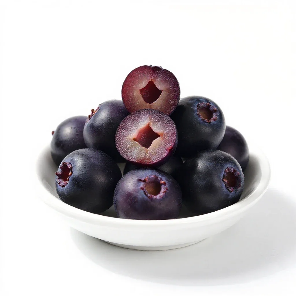Sugarberry isolated on a white background
