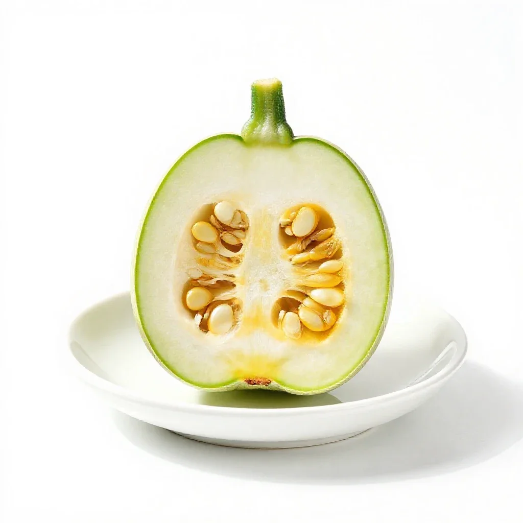 Summer squash isolated on a white background