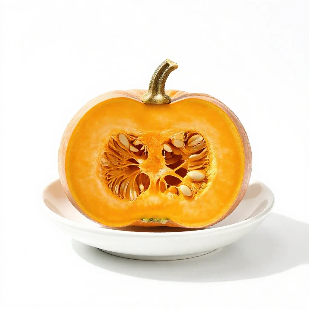 Winter squash isolated on a white background