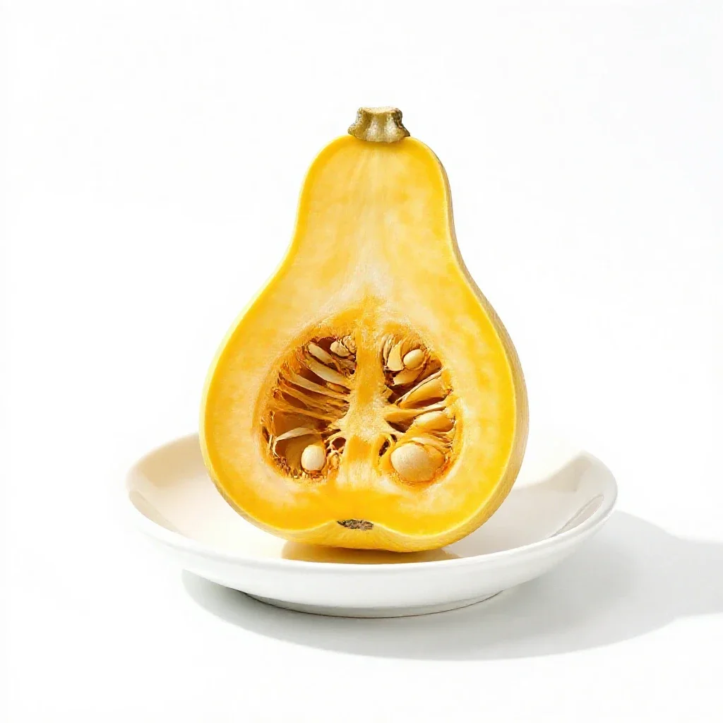 Yellow squash isolated on a white background