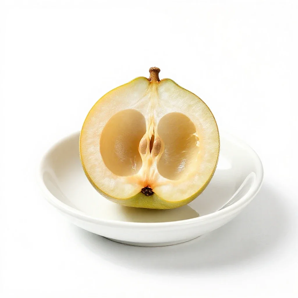 Accessory fruit isolated on a white background