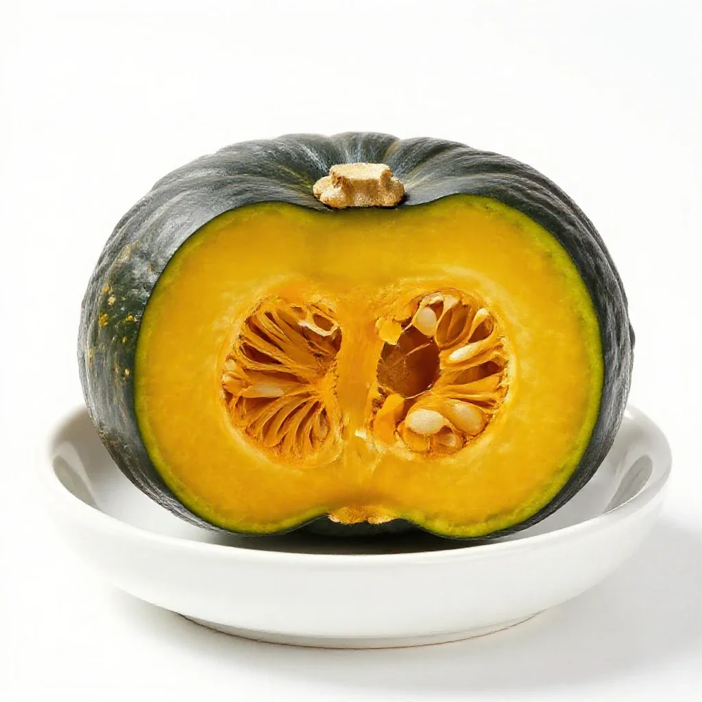 Acorn squash isolated on a white background