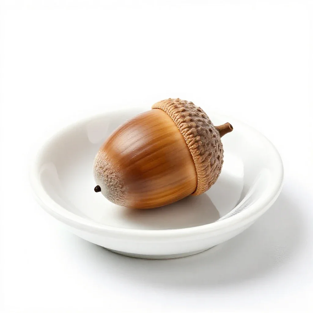 Acorn isolated on a white background