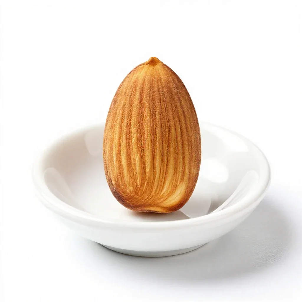 Almond isolated on a white background