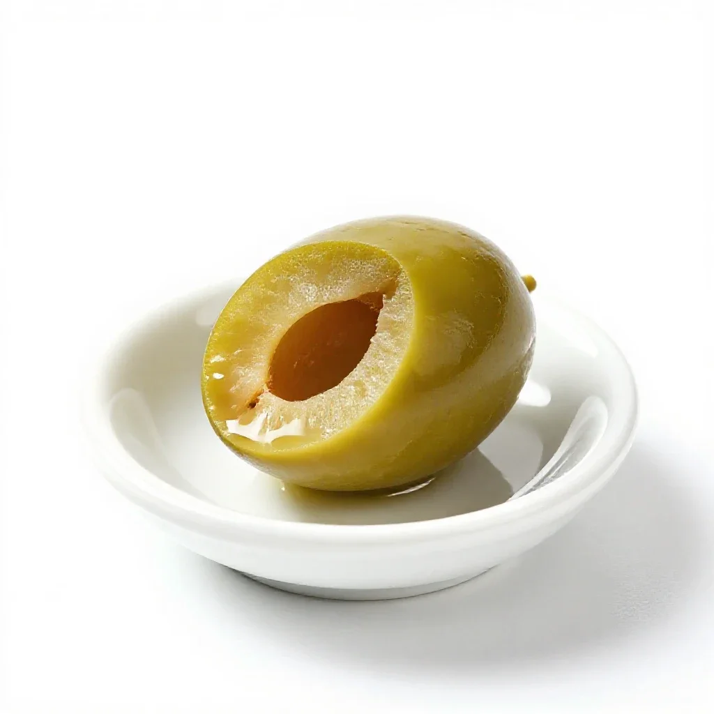 Olive isolated on a white background