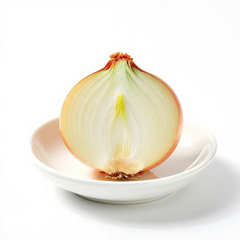 Onion isolated on a white background