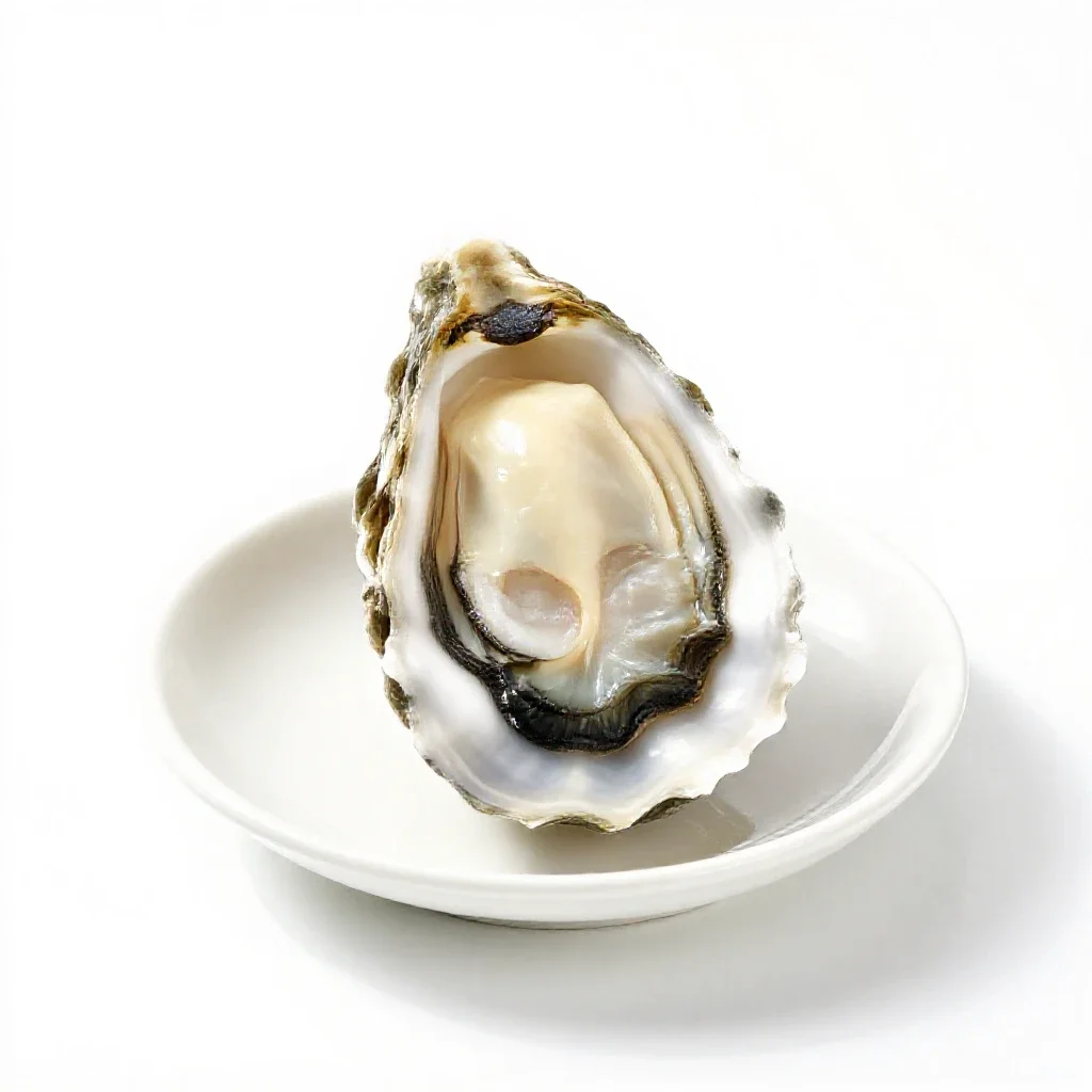 Oyster plant isolated on a white background