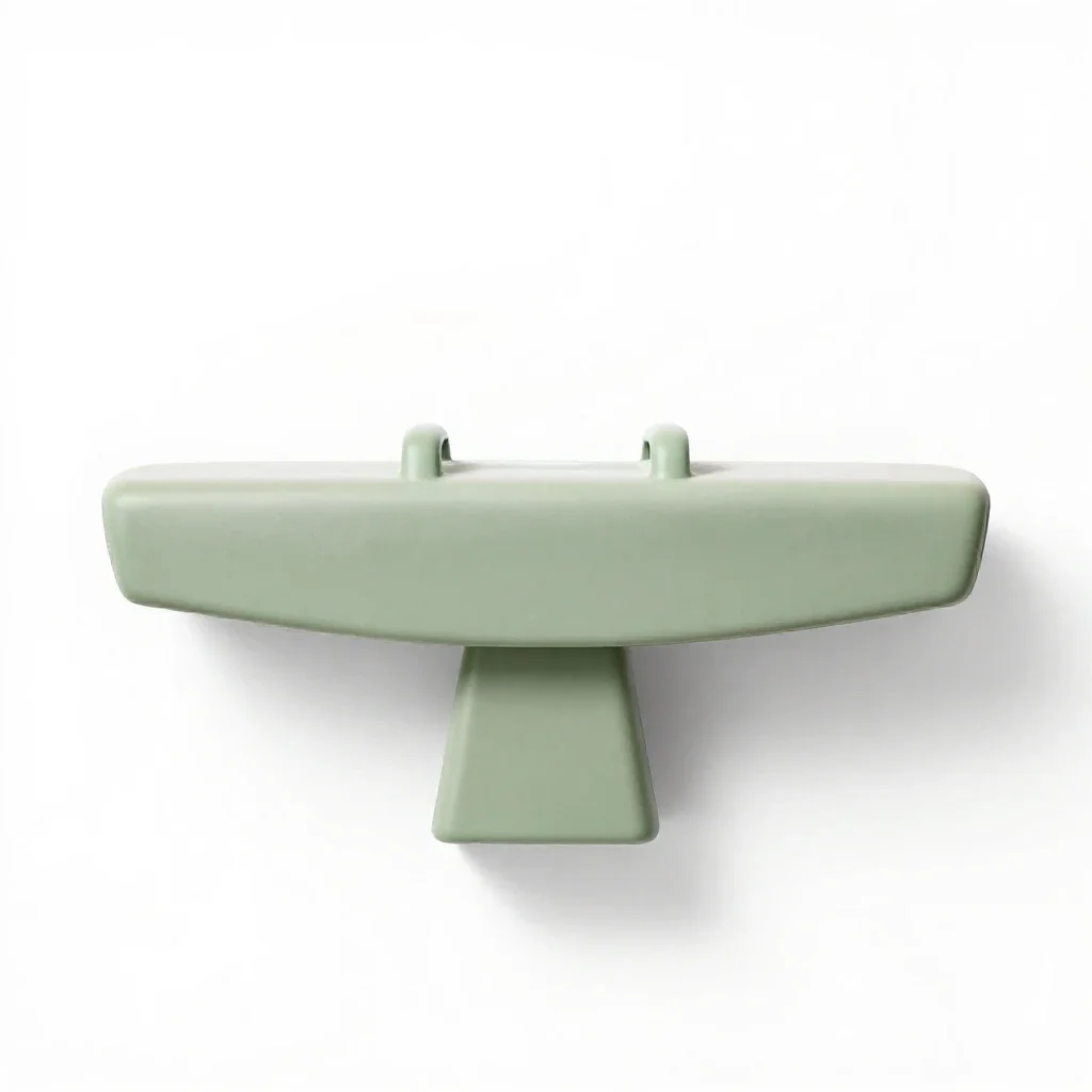 Balance beam isolated on a white background
