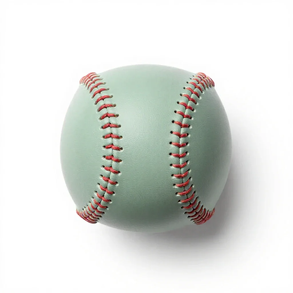 Baseball equipment isolated on a white background