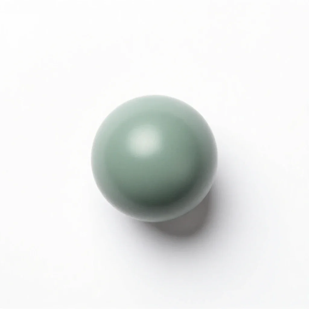Billiard ball isolated on a white background