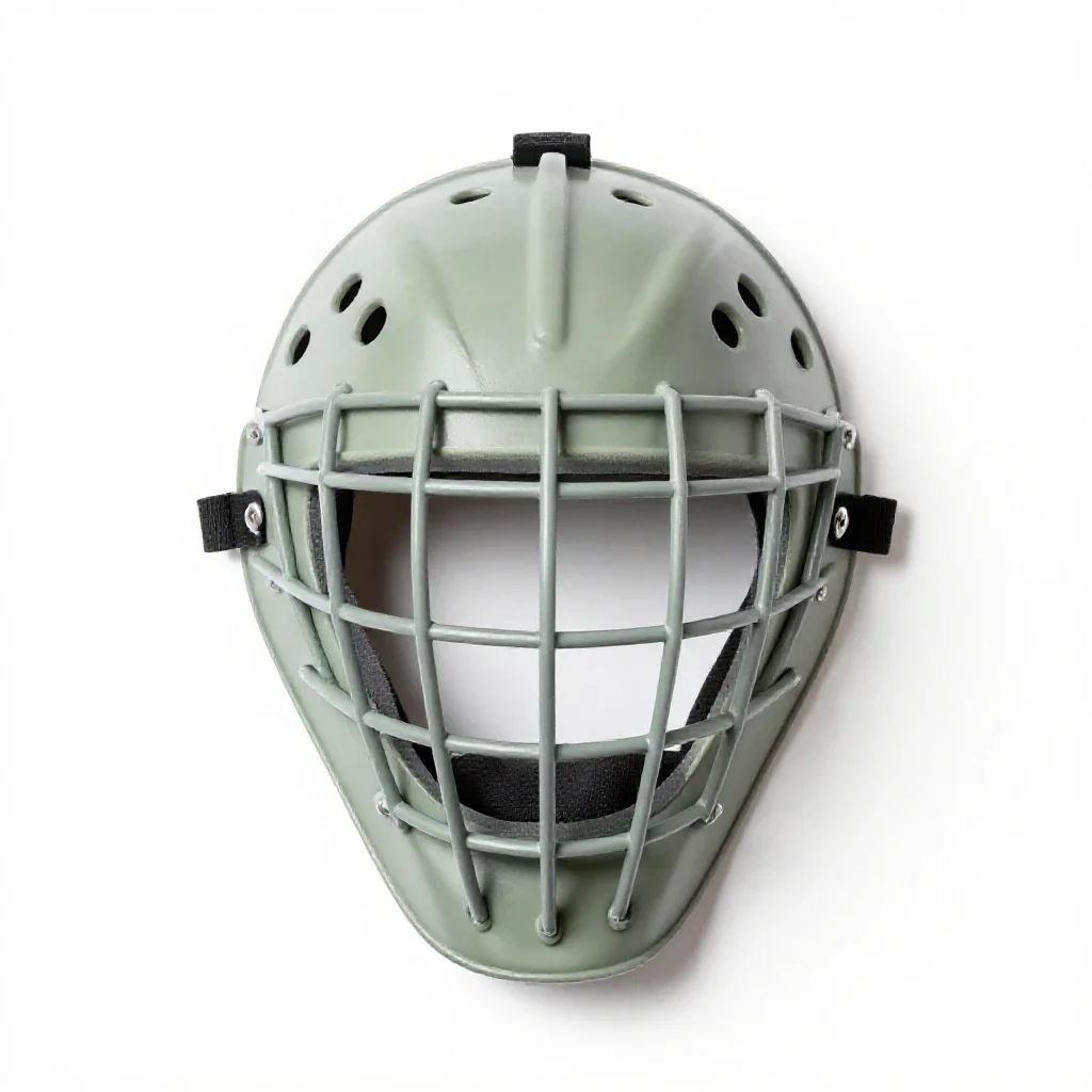 Birdcage mask isolated on a white background