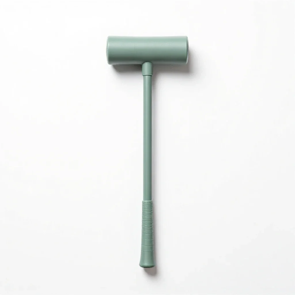 Croquet mallet isolated on a white background