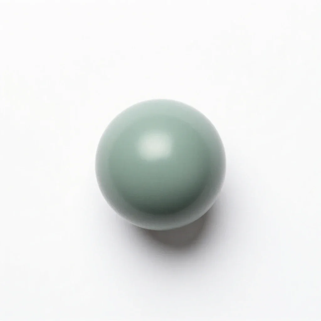 Cue ball isolated on a white background