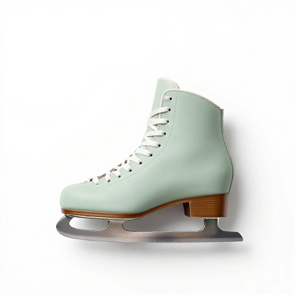 Figure skate isolated on a white background