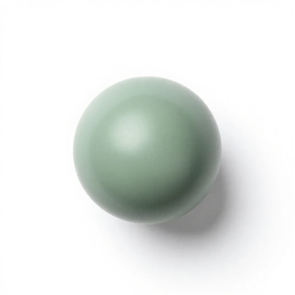 Ninepin ball isolated on a white background