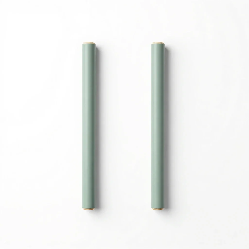 Parallel bars isolated on a white background