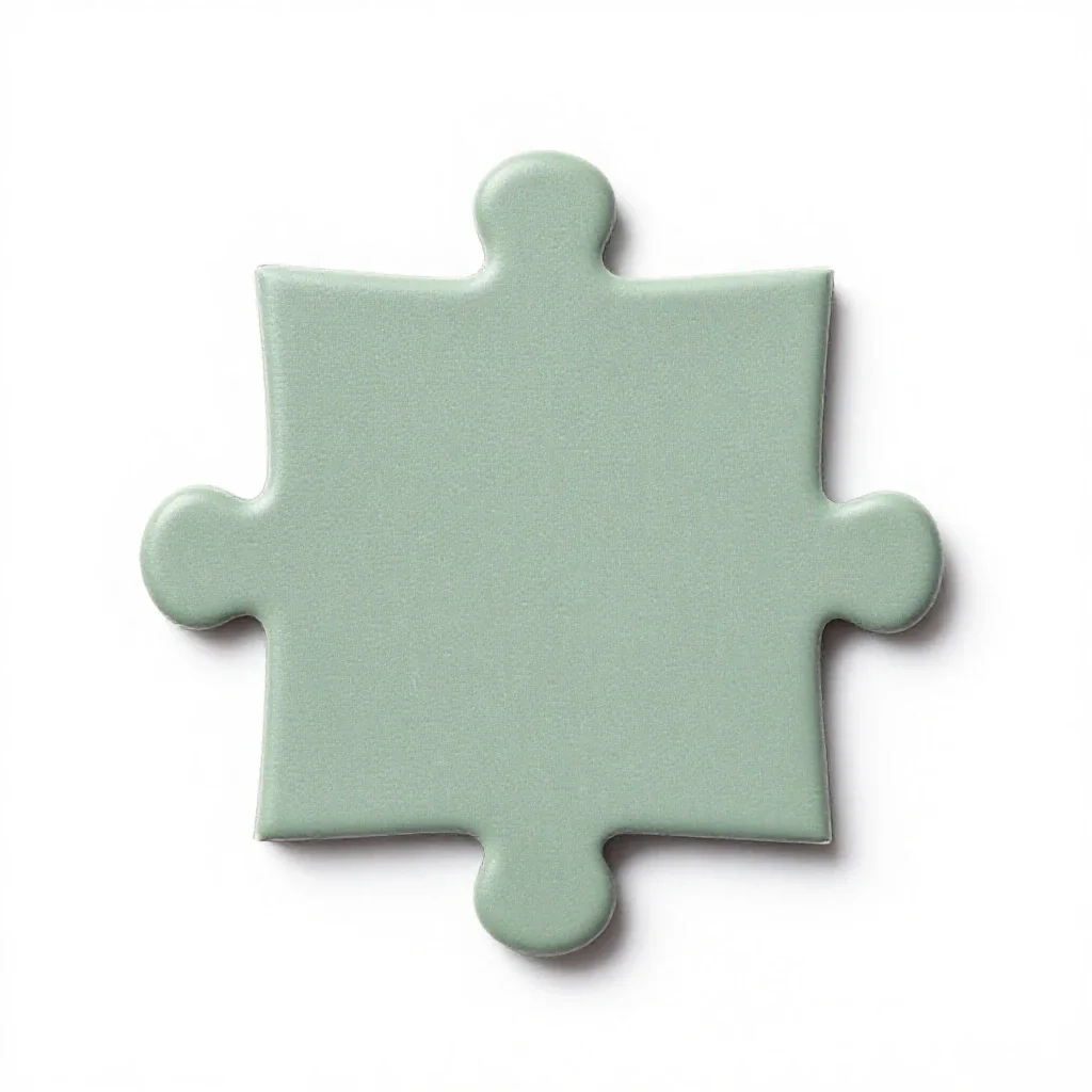Puzzle isolated on a white background