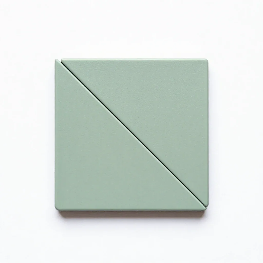 Tangram isolated on a white background