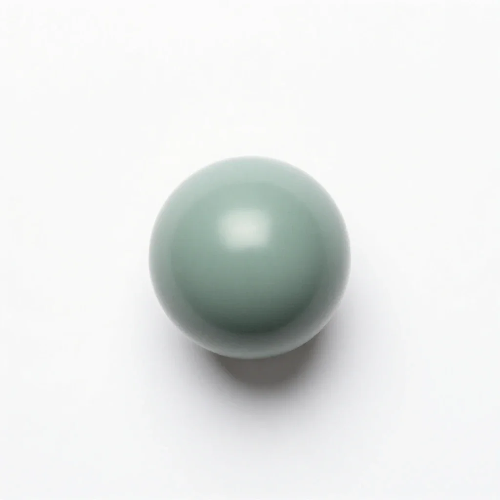 Object ball isolated on a white background