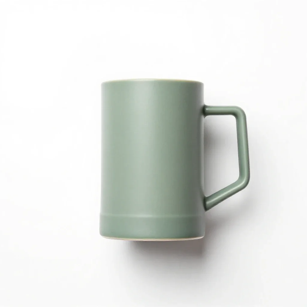 Beer mug isolated on a white background