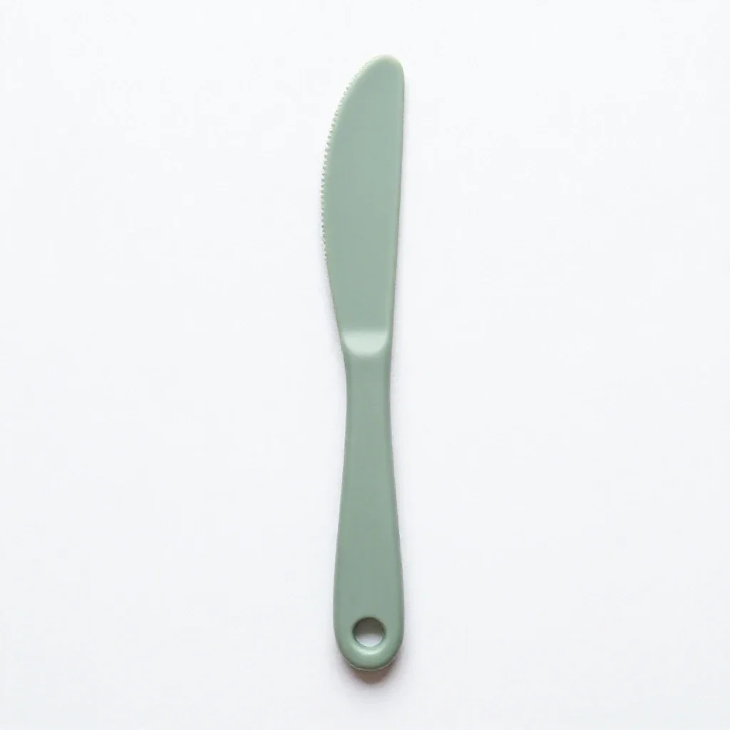 Butter knife isolated on a white background