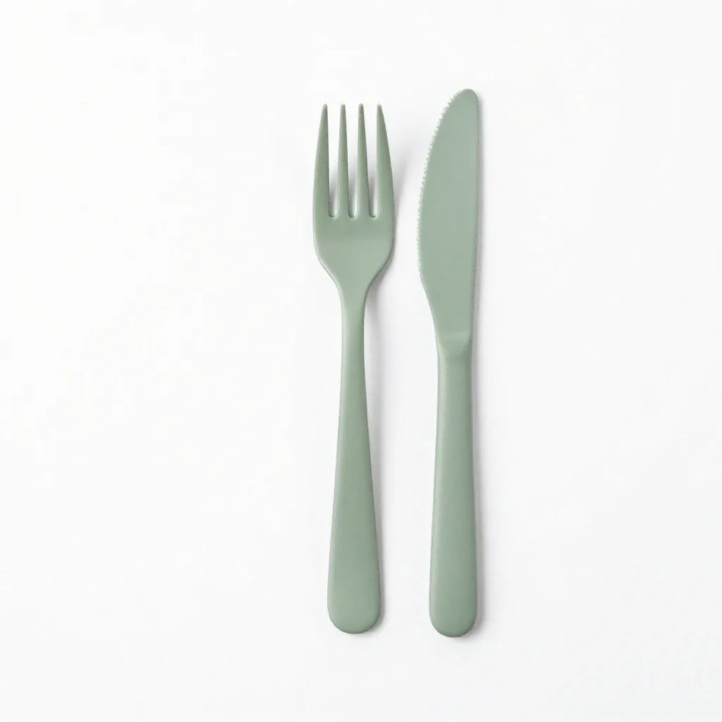 Cutlery isolated on a white background