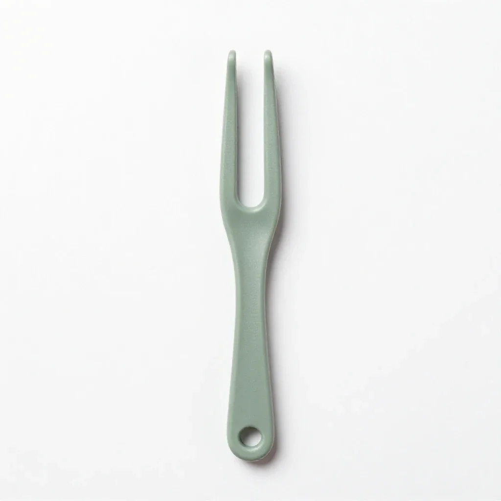 Toasting fork isolated on a white background