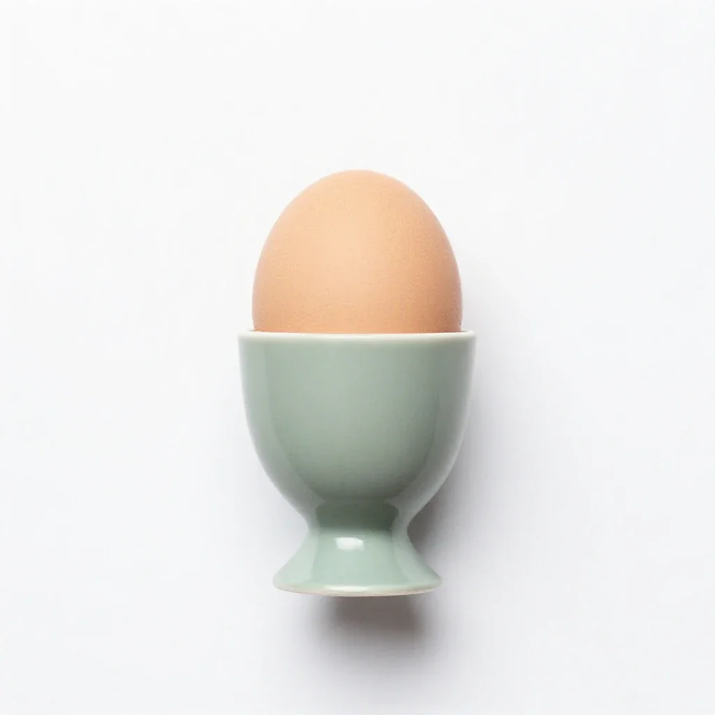 Eggcup isolated on a white background