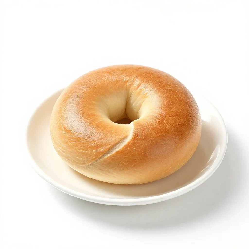 Bagel isolated on a white background