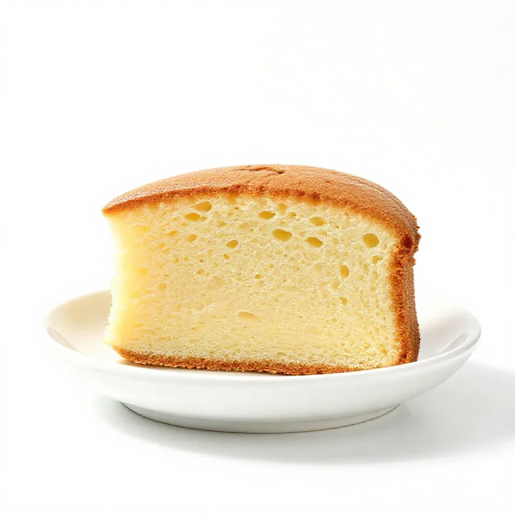 Cake isolated on a white background
