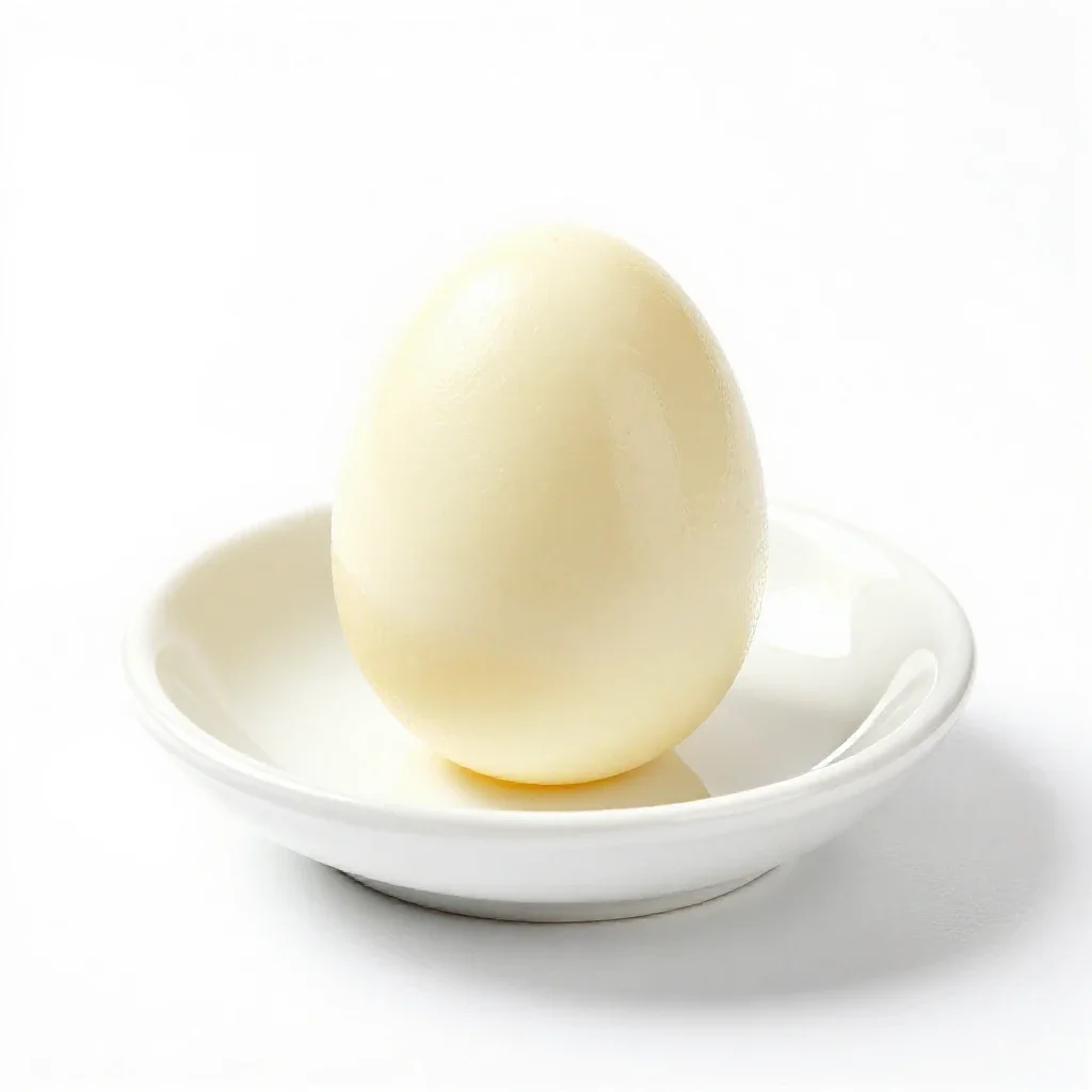 Candy egg isolated on a white background