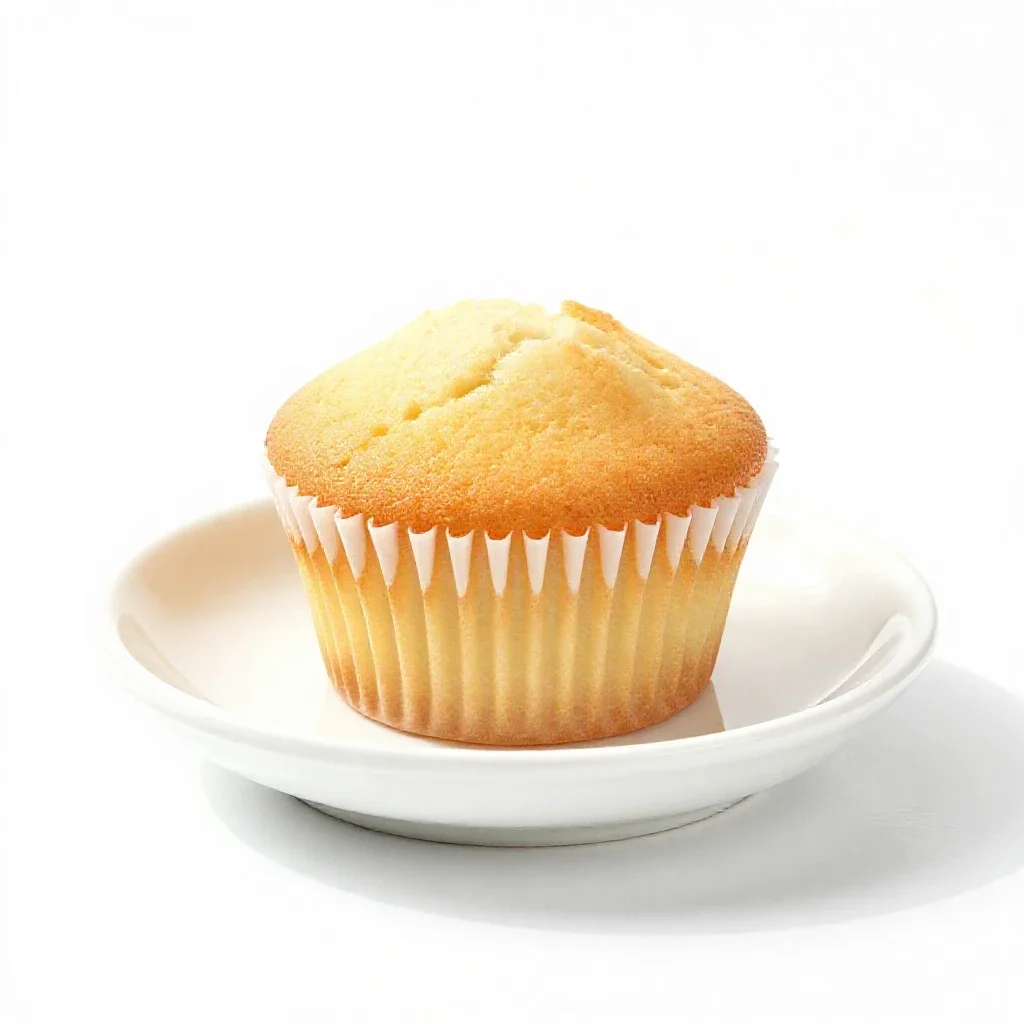 Cupcake isolated on a white background