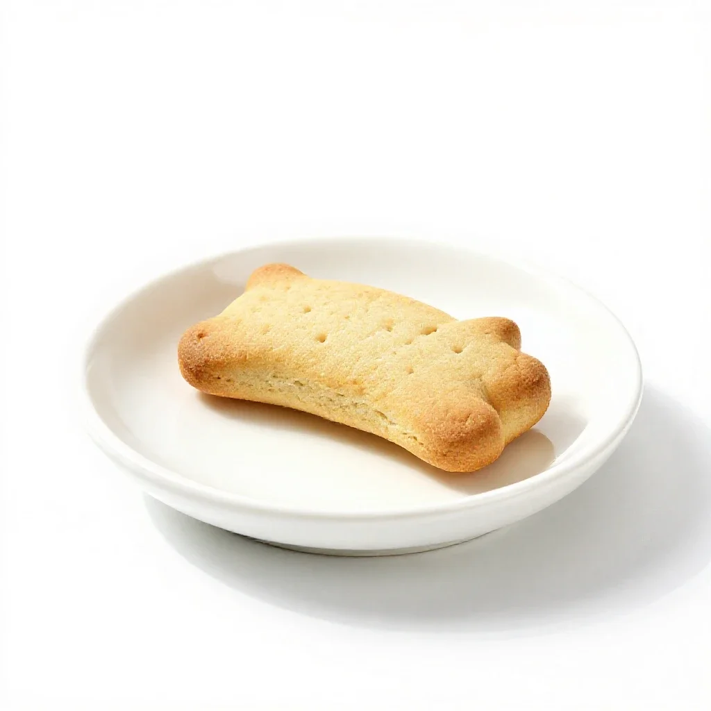 Dog biscuit isolated on a white background