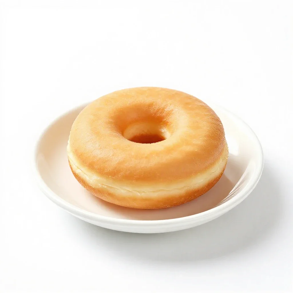 Doughnut isolated on a white background
